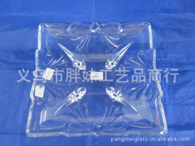 Wholesale glass crystal dish supply crystal fruit plate imitation crystal fruit plate Wholesale