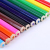 Thick colored yellow box with 12 color lead set for children hand-painted lead pencils