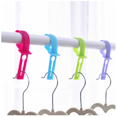 The second generation clothesline windproof catch hanger hook hook with long style windproof rack lock for 10 pieces