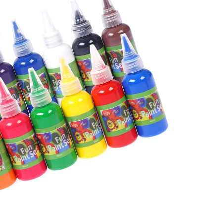 Factory Direct Sales 12 colors 60ml watercolor DIY Washable paint for graffiti painting Gouache Wholesale