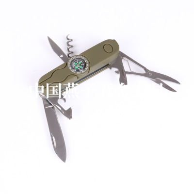 Swiss army knife camping with compass hand electric multi-purpose tool