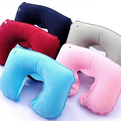 K travel drive supplies U - shaped inflatable pillow neck guard pillow travel pillow airplane pillow