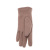 Women's Winter New Non-Inverted Velvet Warm Outdoor Artistic Women's Youth Lace Bow Embellished Gloves