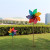 Windmill toy manufacturer wholesale factory direct garden decoration photography props colorful wooden pole windmill