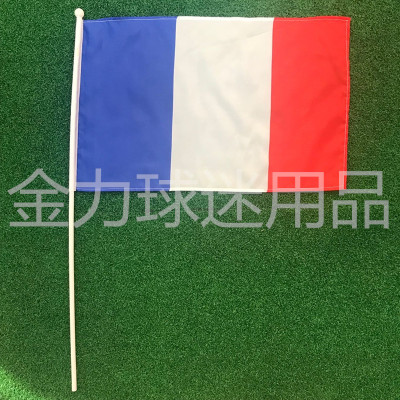 French fans all over the world flag waving flags big players flag waving can be customized sample processing