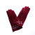 New Women's Thick Gloves, Thick Velvet on the Back of the Hand, Sweet Women's Warm Gloves