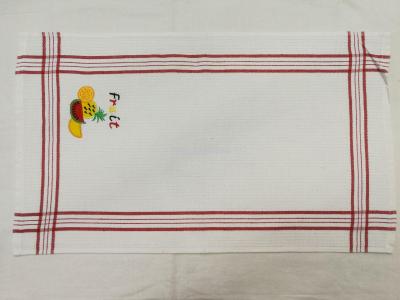 Manufacturer direct embroidery napkin pad kitchen essential wipe towel baking cloth tea towel
