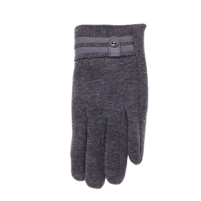 Autumn and Winter Spun Velvet Gloves Men's Touch Screen Outdoor Sports Driving Fashion Trendy Warm Business Gloves