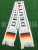 Germany scarf color, polyester, acrylic fabric supplies each fan scarf advertising scarves