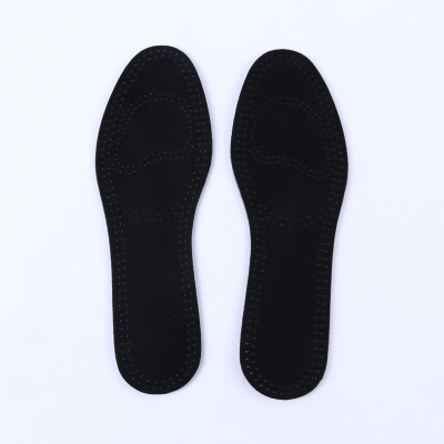 LaTeX Leather Breathable Insole with Black Sole