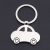 Creative car key chain ring men's old car model bag pendant women's double face custom logo small gifts