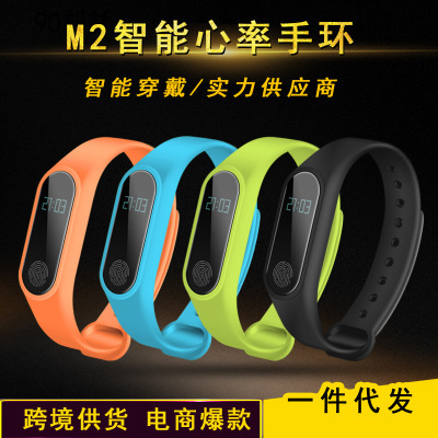 M2 touch screen smart sports bracelet call information milestone step monitoring heart rate bluetooth factory direct sale