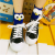 cute cartoon children's fun three-dimensional big eyes sesame street socks autumn winter warm leisure socks stacked sock