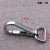 Hook dog button lobster clasp stainless steel alloy key ring universal key chain