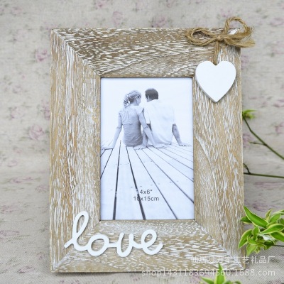 Manufacturers creative direct do old wooden picture frame frame