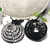South Korean headdress joker elegant water drill new style horsetail clip bird's nest ball hair clip