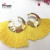 Bohemian earrings ethnic metal fan - shaped exaggerated pendant female brand silk tassel earrings