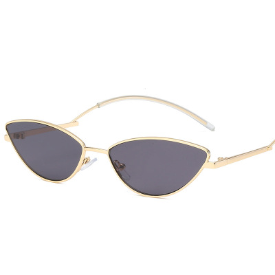 Cat eye sunglasses new 8919 vintage European and American metal sunglasses sea glasses trend