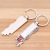 Container truck key chain creative truck trailer car lock chain pendant male logistics company engraved character gifts