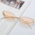 Cat eye sunglasses new 8919 vintage European and American metal sunglasses sea glasses trend