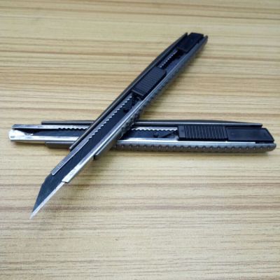 FDL805 carving knife black blade 30 degree blade Angle knife alloy small cutter 9mm sharp knife