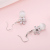 925 Silver Hook Anti-Allergy Pearl Earrings All-Match Fashion Earrings Personality Trendy Lady Graceful Earrings Wholesale