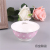 Polka Dot Bowl Japanese and Korean Creative Ceramic Tableware Household Bowls and Dishes Rice Bowl Noodle Bowl Porringer