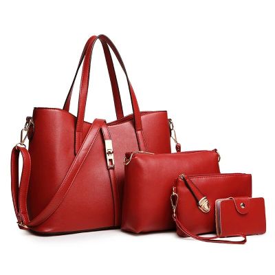 European and American fashion new style mother bag three-piece single shoulder cross female bag factory direct selling