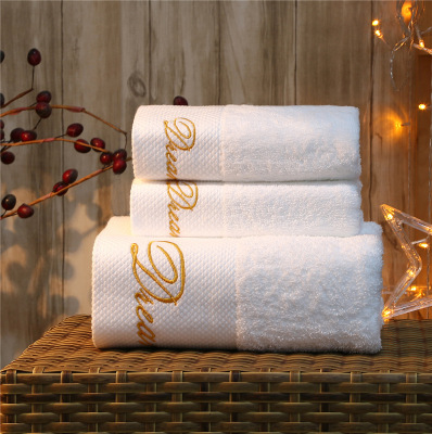 Luxury van high quality towel villa towel 16 line imported bath towel