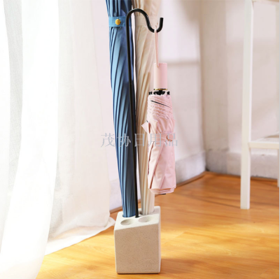 Household Wrought Iron Umbrella Stand Long Handle Umbrella Folding Umbrella Holder Pen Holder Umbrella Holder