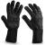 High temperature resistant gloves aramid silicone thermal insulation and thermal sliding protective sleeve