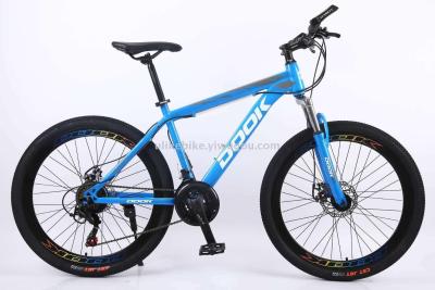 Bike 26 \"21 speed high carbon steel frame adult mountain bike factory direct sales