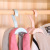 Creative bag storage rack hook wardrobe scarf silk scarf hanging rack wall hanging can be rotated hanging rack hanging 