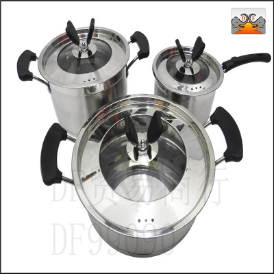 DF99090 DF Trading House gift set of three stainless steel kitchen hotel supplies tableware