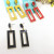 Korean Style New Pure and Fresh and simple Joker long oil rectangular earrings were used