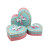 New Color Box Heart-Shaped Gift Box Love Candy Box Valentine's Day Gift Box Peach Heart Gift Box