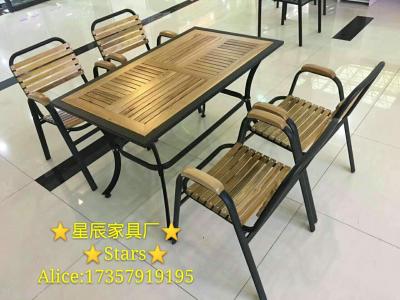 Environmental Protection Table Coffee Table Dining Table Boutique Coffee Table Outdoor Leisure Dining Table Wooden Table round Table Eight-Immortal Table Furniture