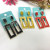 Korean Style New Pure and Fresh and simple Joker long oil rectangular earrings were used