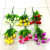 Five heads of 10 small tea bud artificial flowers