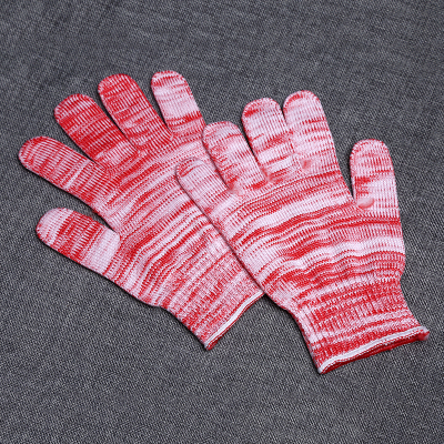 Factory direct sale ten needles nylon polyester gloves 600 g computer machine labor protection gloves and labor protection supplies