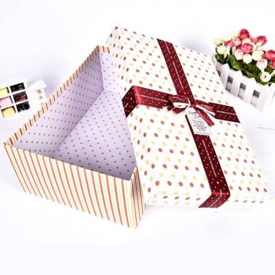 Manufacturers supply exquisite gift boxes large bowknot crafts gift boxes wholesale and retail can be customized