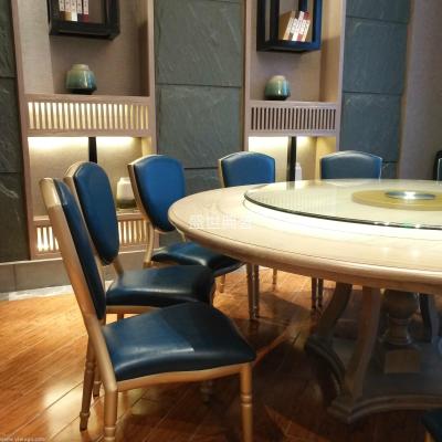 The banquet chair in the banquet hall of five-star hotel in fuzhou is made of aluminum alloy
