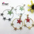 Korean Temperament New round Metal Hollow Five-Pointed Star Hoop Earrings Ear Stud Female Yiwu Small Commodity Ornament