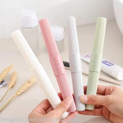 Innovative toothbrush head protection holder toothbrush box