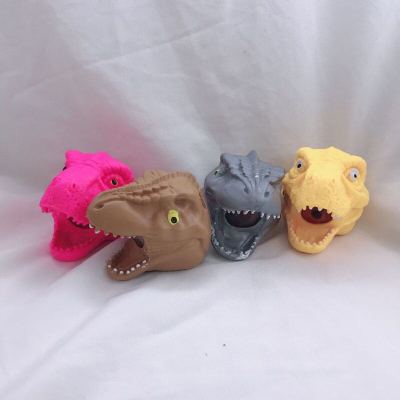 TPR dinosaur head vent ball adult stress relief toys hand made a tricky animal grape ball vent toys