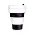 Silicone folded coffee cup can be folded water cup expansion water bottle water cup travel portable drink water bottle