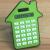 New 007 small house calculator color gift AD calculator LOGO custom calculator