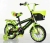 Bicycle children's car 121416 new male and female children's car with basket, rear seat