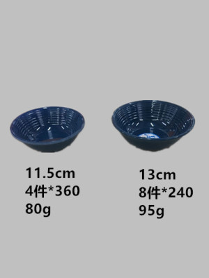 Miamine bowl, Miamine tableware, Miamine in stock, various sizes