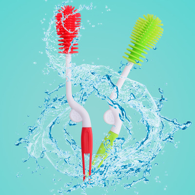Cup brush bottle brush clean cup and bowl brushes silicone brushes